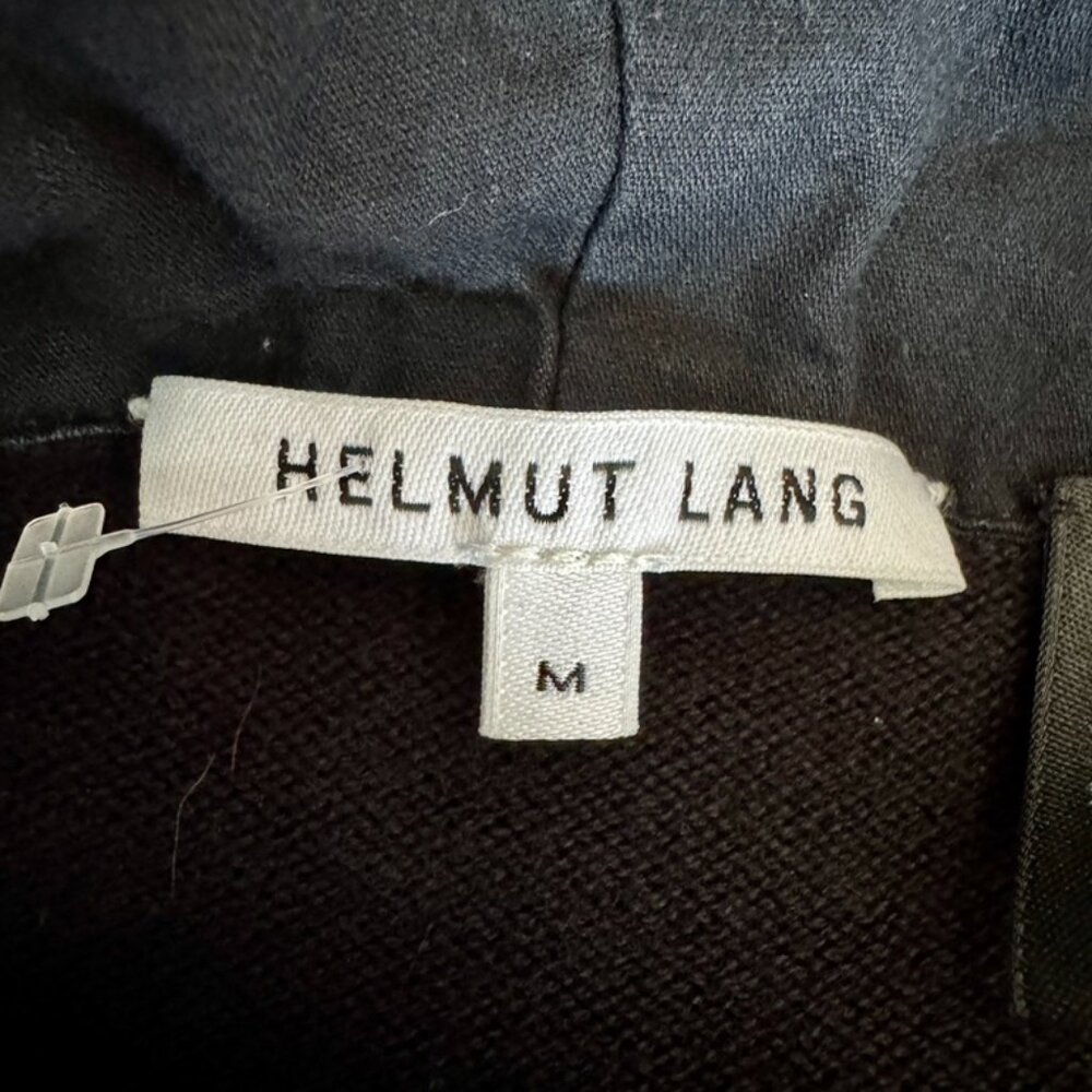 Helmut Lang Black Hooded Sweater - Picture 10 of 13